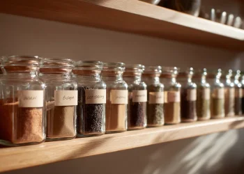הבישול פתאום מרגיש אחרת: כך מסדרים מדף תבלינים