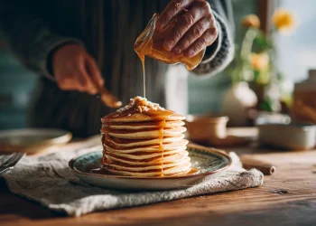 פנקייק לוטוס מושלם בלי מיקסר, בלי מאמץ ועם טעם מנחם