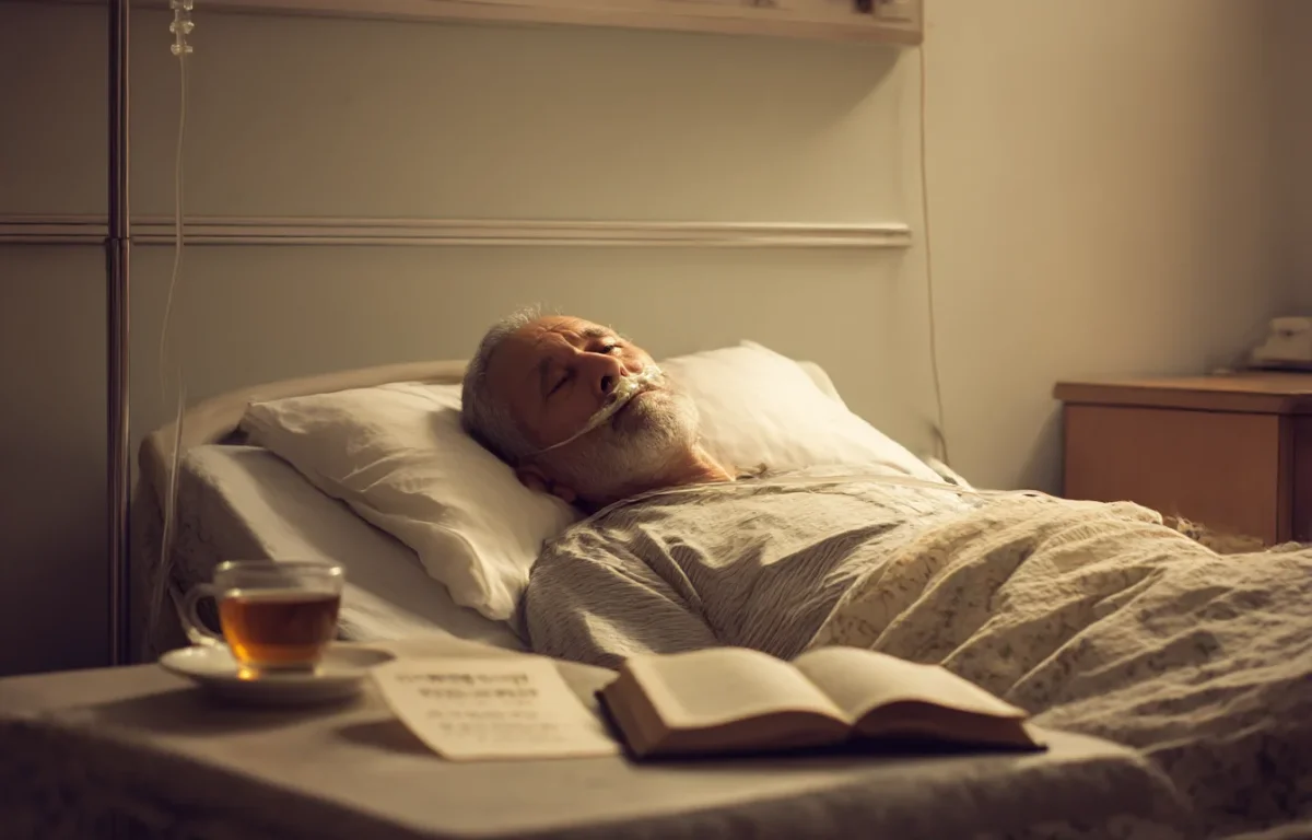 הרופאים נתנו לו חודשיים לחיות ואז בתו עשתה צעד אחד הרופאים נתנו לו חודשיים לחיות ואז בתו עשתה צעד אחד