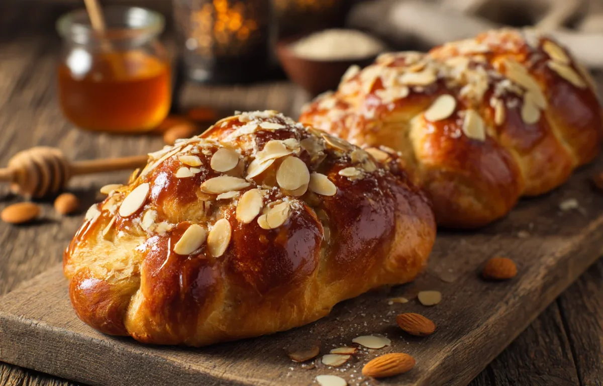 ט"ו בשבט בניחוח של בית: חלות ממולאות מרציפן ושקדים ט"ו בשבט בניחוח של בית: חלות ממולאות מרציפן ושקדים