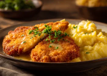 ארוחת ערב מנצחת: שניצל קריספי במיוחד עם טוויסט מפתיע ארוחת ערב מנצחת: שניצל קריספי במיוחד עם טוויסט מפתיע