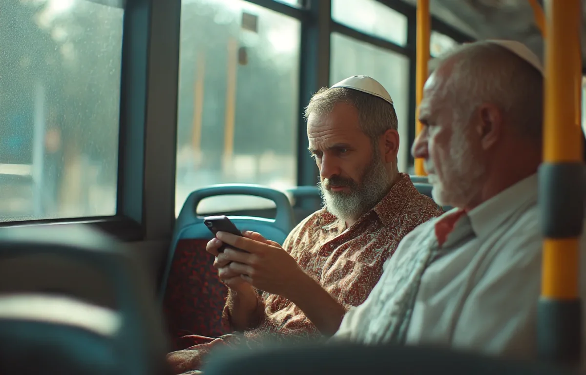 ואז האיש צעק: "זה הבית שלך?! מספיק עם השיחות האלו!"