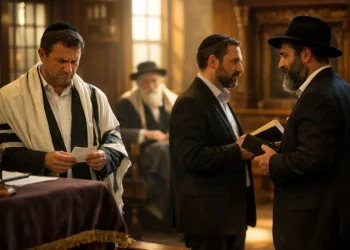 "הגבאי כבר החליט ואז הרב אויערבאך הפתיע במילה אחת" "הגבאי כבר החליט ואז הרב אויערבאך הפתיע במילה אחת"