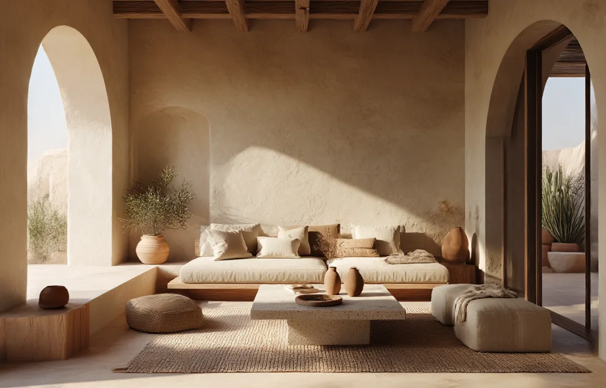 "טרקוטה טיח טבעי ועץ": כך הבית הופך למקום שמרגיע באמת