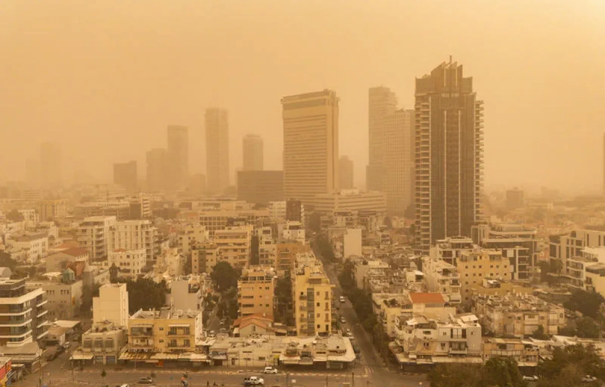 אזהרה חריגה: זיהום אוויר גבוה עדיין קיים ברחבי הארץ
