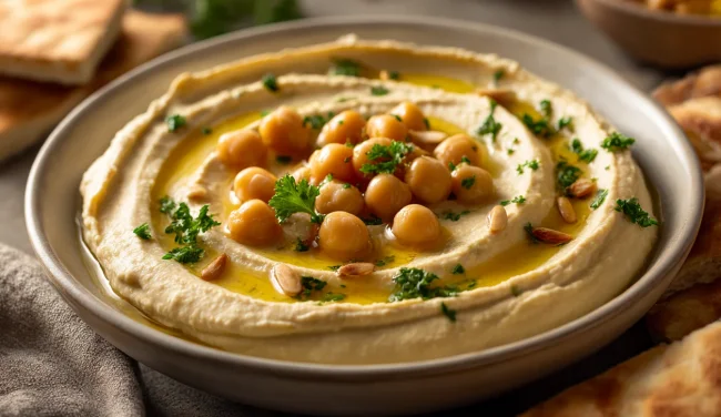 עם טוויסט קטן: המתכון לחומוס מושלם כמו בחומוסייה