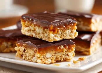 חטיף מושחת בתבנית אחת: פריך מבחוץ, קרמלי בפנים ומושלם לשבת