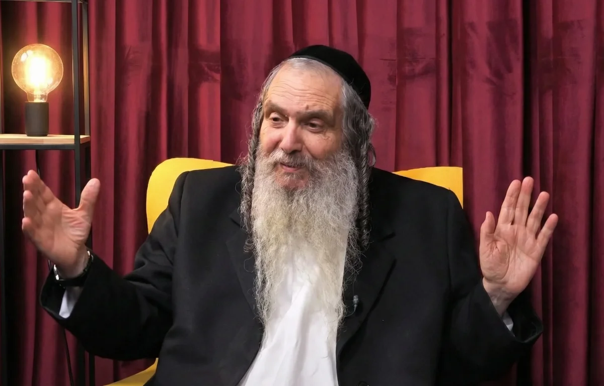 הרב שלום ארוש: "נקודה טובה אחת יכולה להפוך את כל הסיפור"