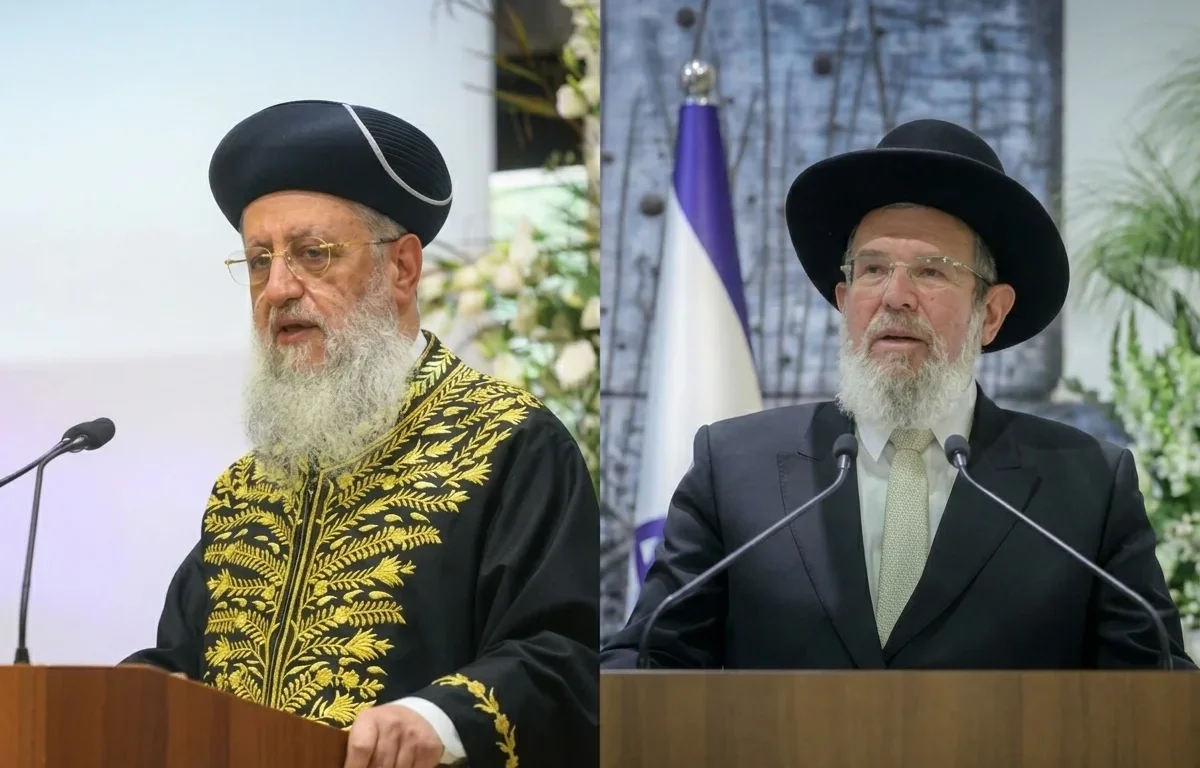 הרבנים הראשיים לישראל בקריאה: "יש להוסיף צום וזעקה בימים אלו"
