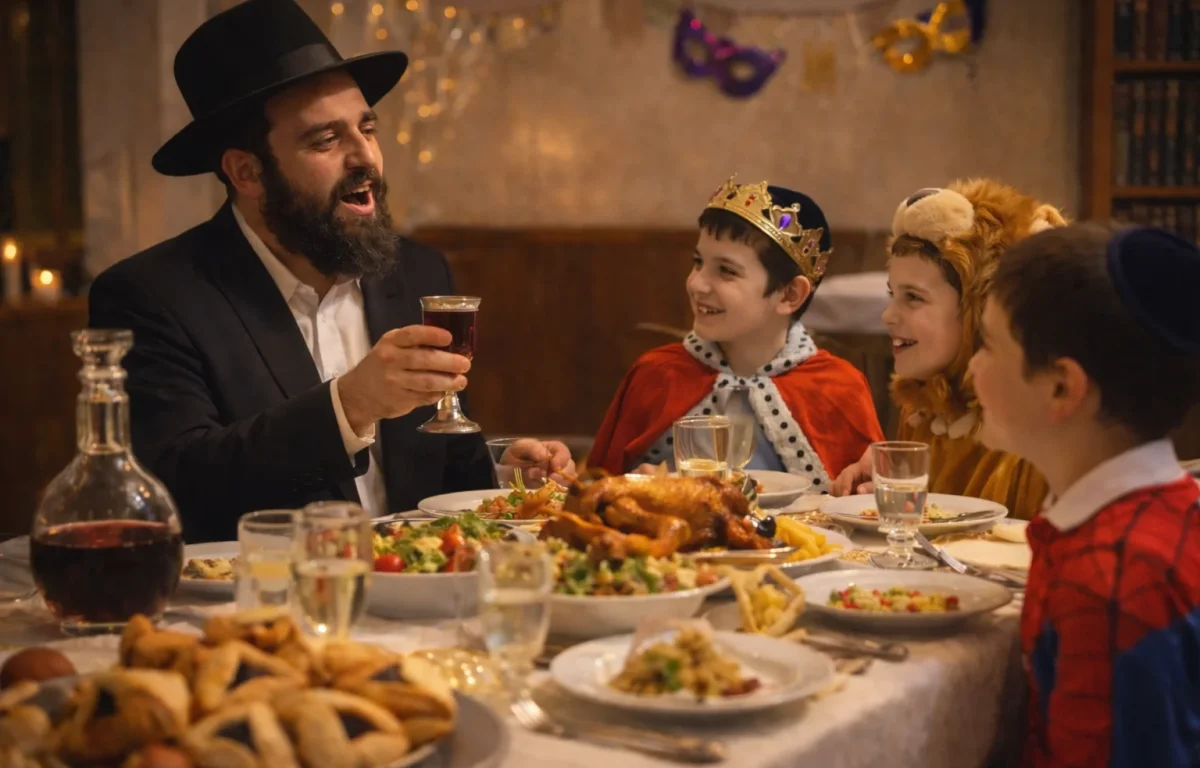 סגולה מחכם יוסף חיים זצוק"ל לאומרה בתוך סעודת פורים