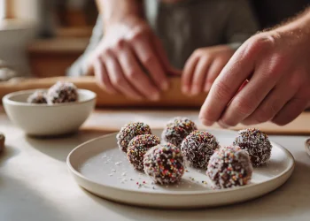 מחפשים מתכון מהיר בין האזעקות? כך תכינו כדורי שוקולד לזמן השהות בממ"ד