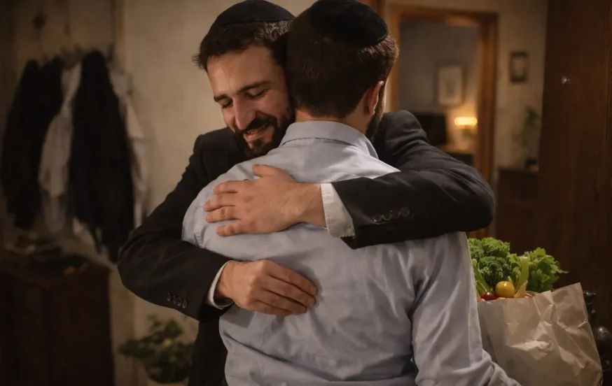 מרגש: האח נשאר לבד והישועה לא איחרה לבוא מרגש: האח נשאר לבד והישועה לא איחרה לבוא