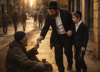 הילד חטף כסף מקבצן, אבל מה שעשה אביו למחרת - הפתיע הילד חטף כסף מקבצן, אבל מה שעשה אביו למחרת - הפתיע