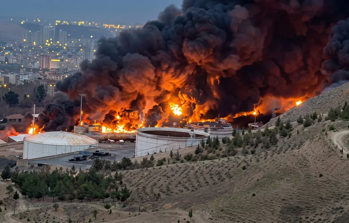 "שאגת הארי": חיל האוויר פגע בשדה תעופה באיראן