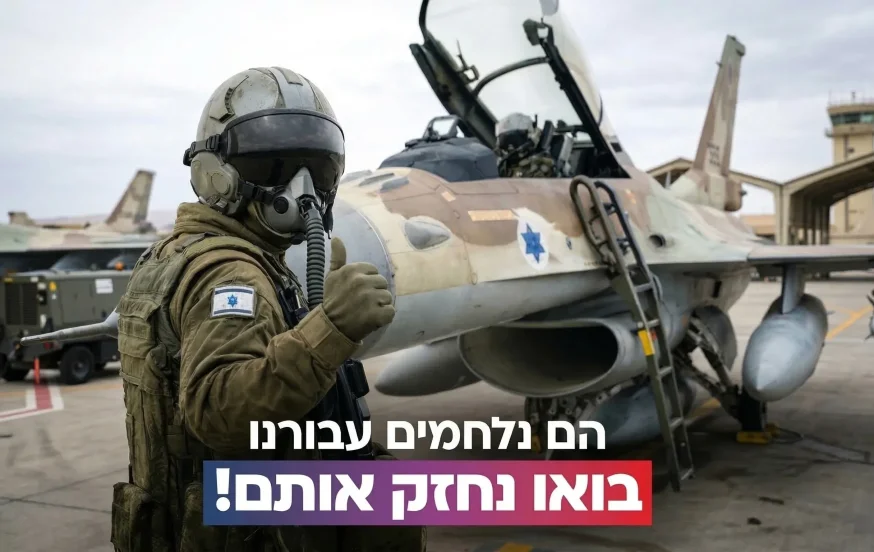 הם נלחמים עבורנו - עכשיו תורנו לחזק אותם הם נלחמים עבורנו - עכשיו תורנו לחזק אותם