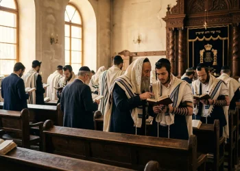 הענן הבלתי נראה בבית הכנסת: - כך דיבור קטן עלול לעכב את תפילות הציבור