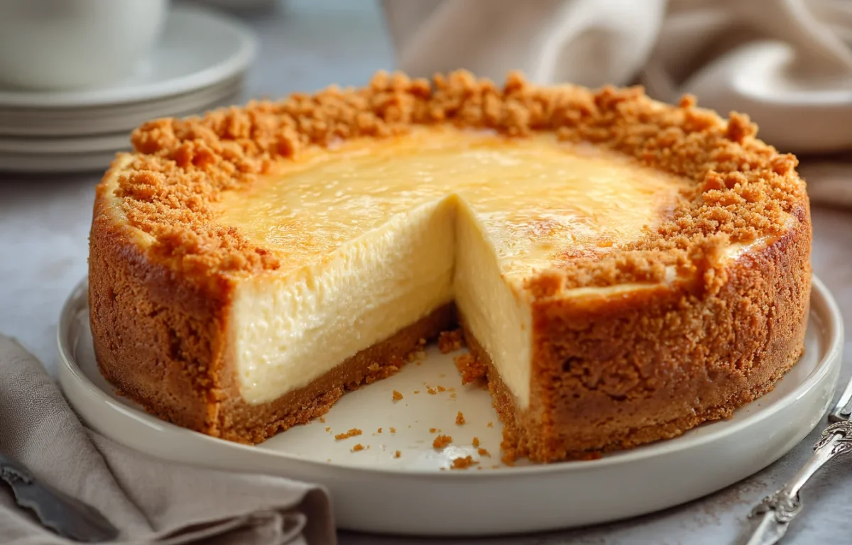 כך תכינו עוגת גבינה חגיגית, גבוהה ועשירה במיוחד