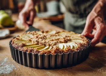 בלי ביצים ובלי חלב: עוגת התפוחים הזו נראית כמו קונדיטוריה