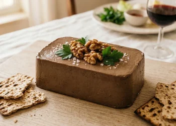 פטה כבדי עוף עשיר ביין ואגוזים שיככב על שולחן החג פטה כבדי עוף עשיר ביין ואגוזים שיככב על שולחן החג