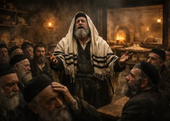 ואז רבי לוי יצחק זעק: "האם כך נראית חירות של פסח?" ואז רבי לוי יצחק זעק: "האם כך נראית חירות של פסח?"