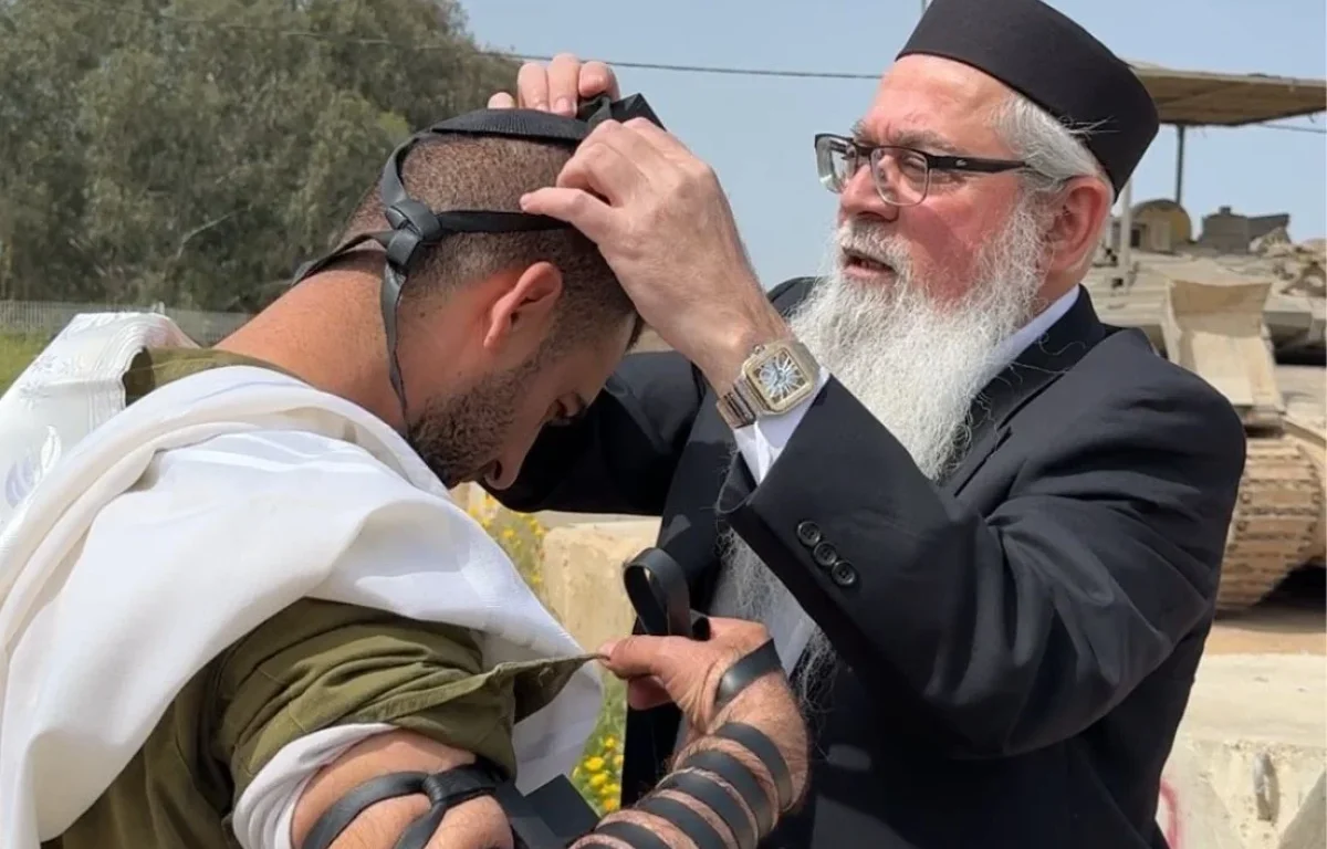 הבקשה המרגשת של המילואימניקים: כך נשלחו תפילין ללוחמים בעזה