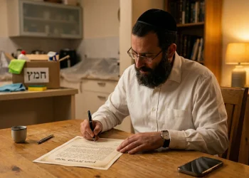 השנה מוכרים את החמץ אחרת: השטר האישי שמשנה את הכל