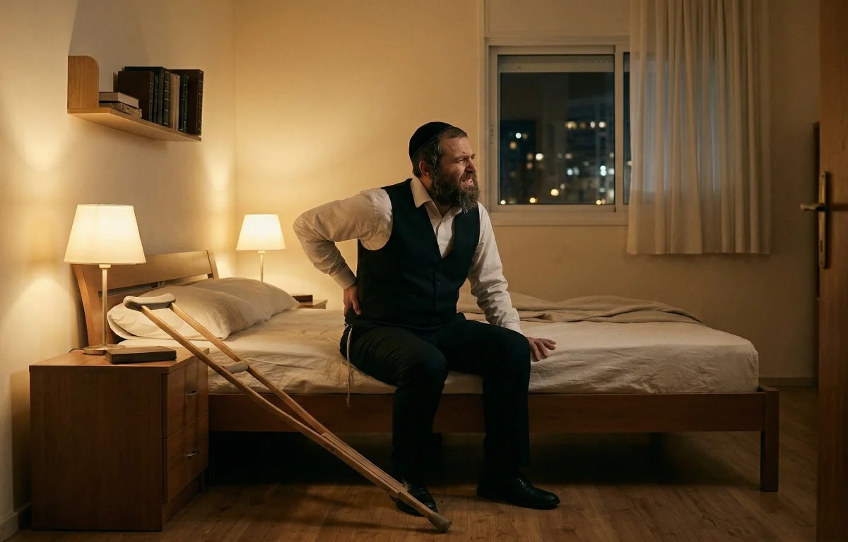 הוא לא הצליח לעמוד על הרגליים - ואז מצא את הטעות ששינתה הכל הוא לא הצליח לעמוד על הרגליים - ואז מצא את הטעות ששינתה הכל