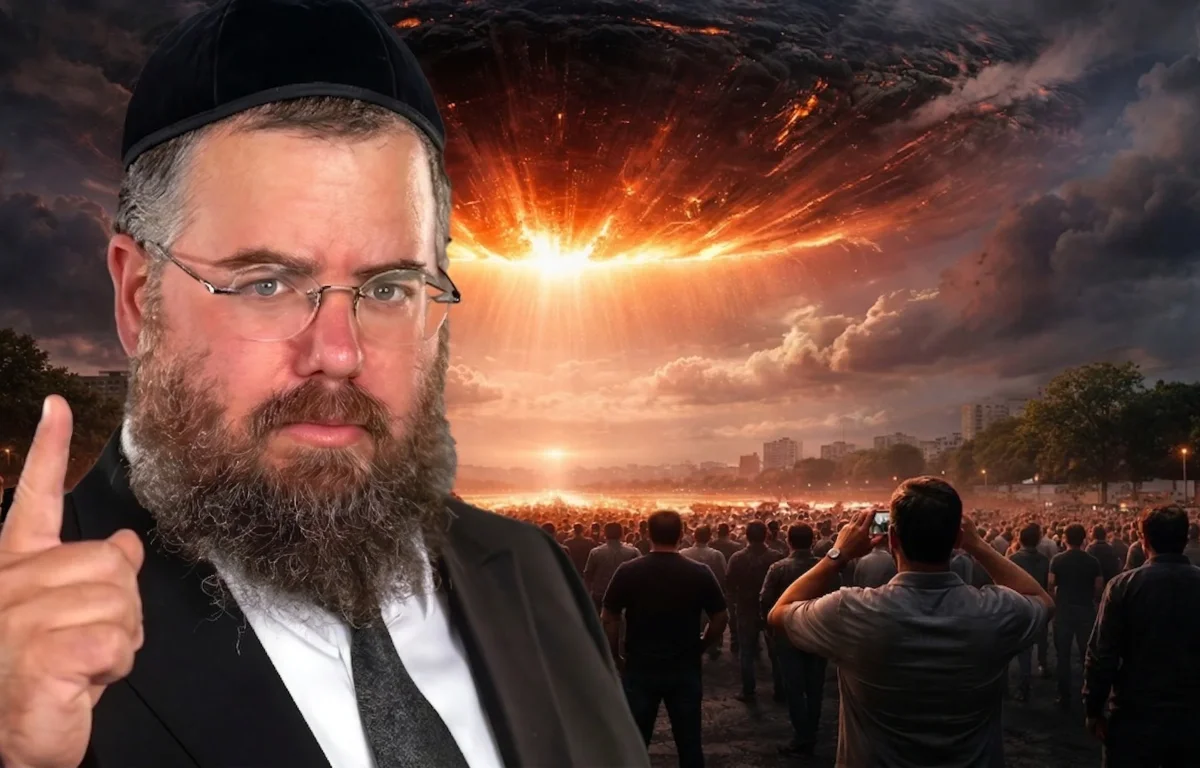 משהו גדול קורה עכשיו: הרב שמשון פוקס חושף את האמת הנסתרת בשידור חי