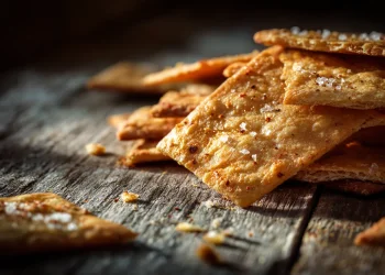 כך תכינו קרקרים מלוחים לפסח שנחטפים תוך דקות כך תכינו קרקרים מלוחים לפסח שנחטפים תוך דקות