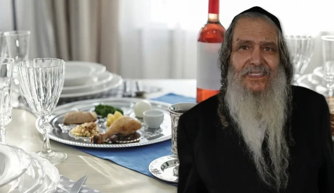 הרב שלום ארוש מגלה: "זה הדבר הכי חשוב בליל הסדר"