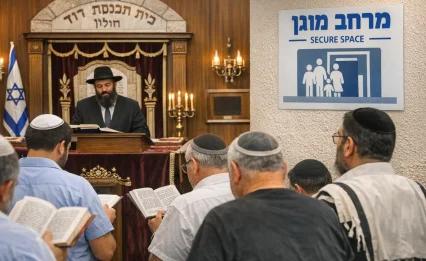 כשבחוץ מתוח בפנים מתחזקים: תפילות חול המועד בחולון שמחברות לבבות