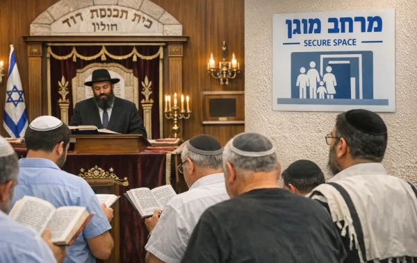 כשבחוץ מתוח בפנים מתחזקים: תפילות חול המועד בחולון שמחברות לבבות