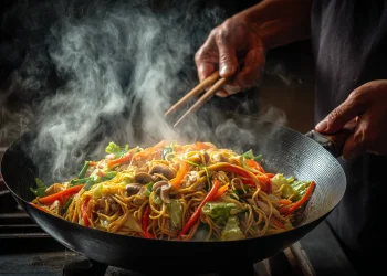 ארוחת צהריים קלה וטעימה: כך תכינו עוף עם נודלס מוקפצים תוך דקות ארוחת צהריים קלה וטעימה: כך תכינו עוף עם נודלס מוקפצים תוך דקות