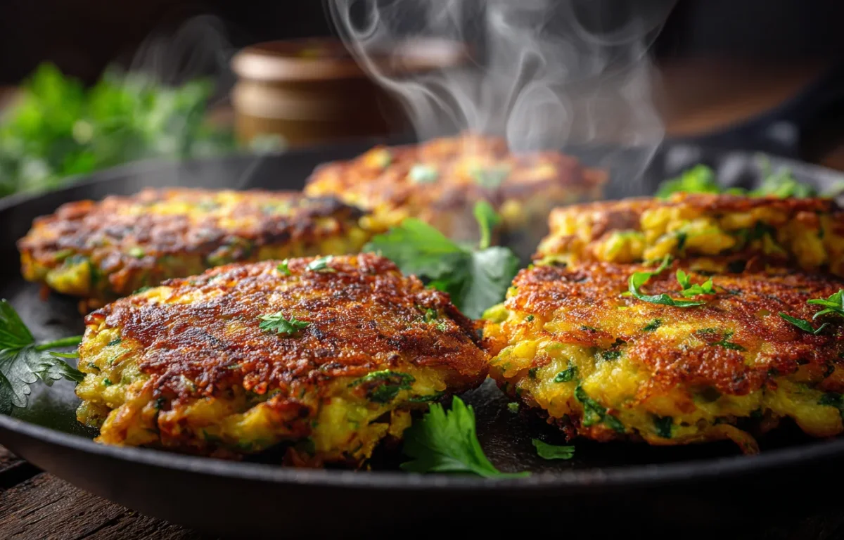 לביבות ירק חמות ופריכות: המתכון שכולם יבקשו ממך שוב