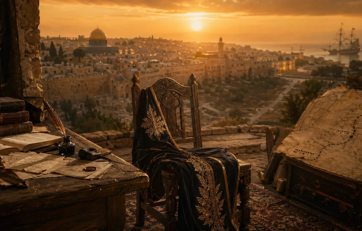 "הנהיג את ירושלים": סיפורו המרתק של הראשון לציון שיצא לגלות