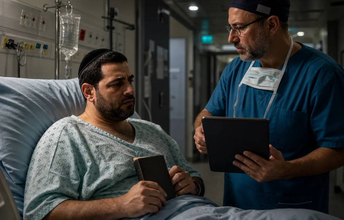 מסע רפואי מסתורי הסתיים בגילוי מטלטל על ההשגחה העליונה