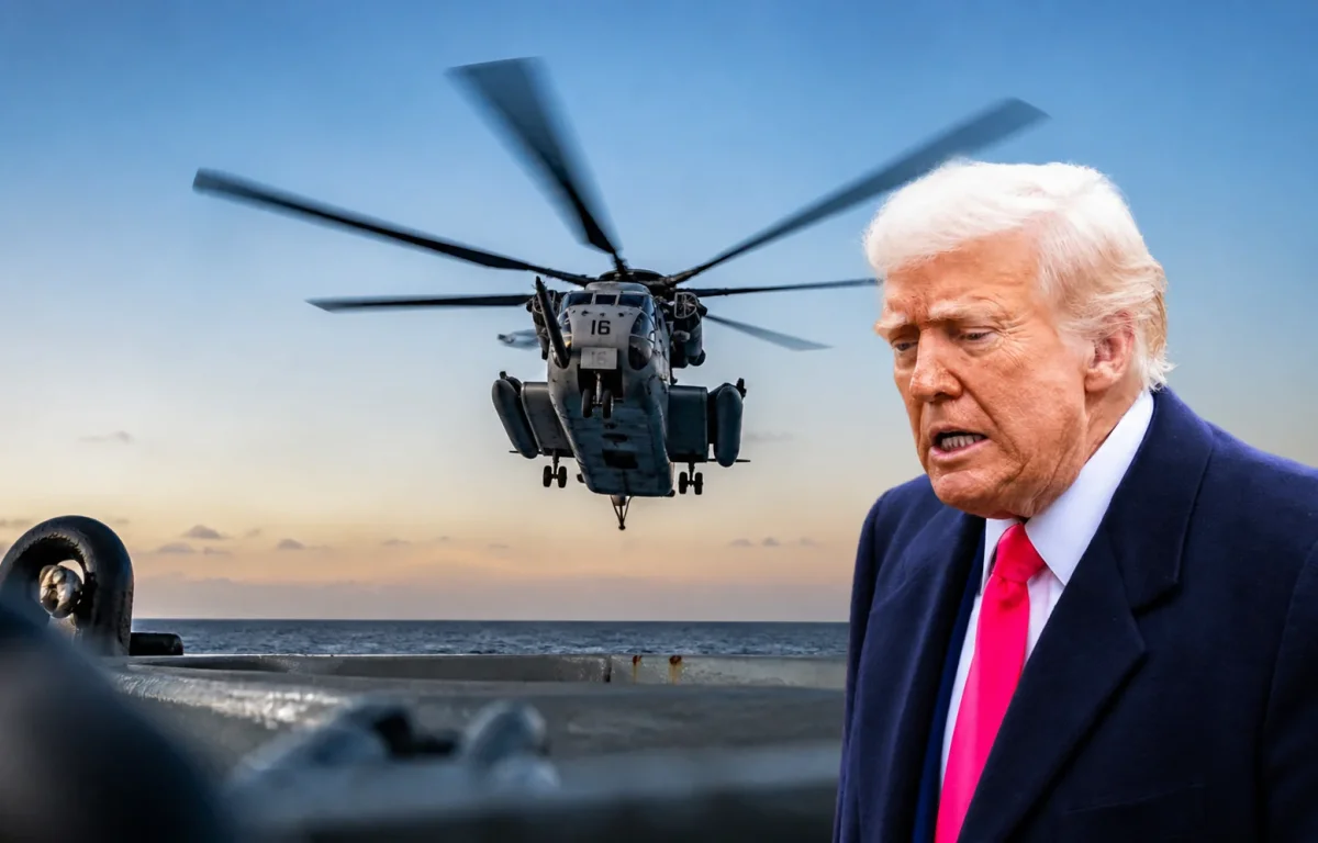 15 אלף חיילים במצר הורמוז: טראמפ מזהיר מהתערבות והמתח מול איראן עולה