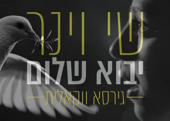 שי וינר - "יבוא שלום"  