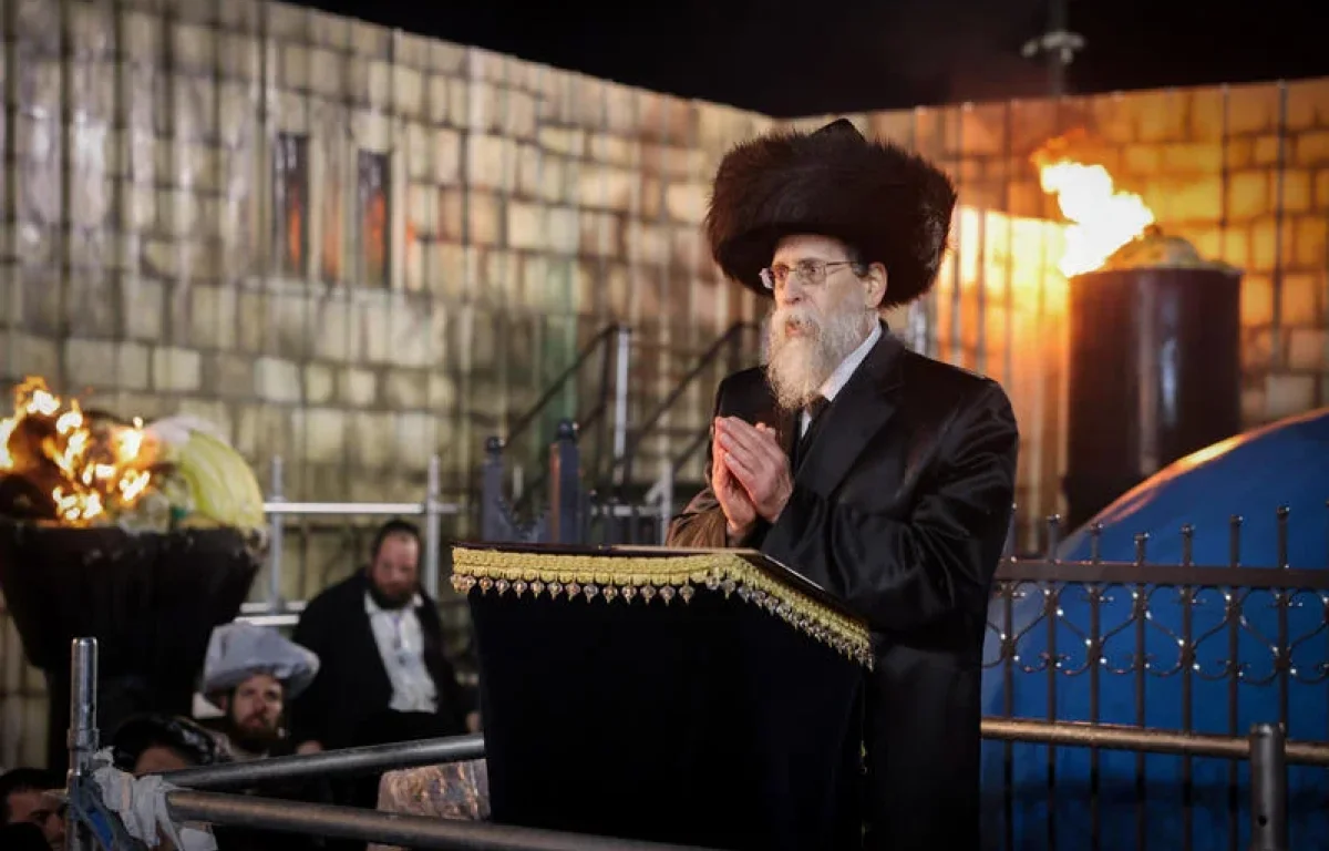 מירון 2026: הילולת הרשב"י במתכונת מצומצמת עם הדלקות בציון (צילום: David Cohen/Flash90)