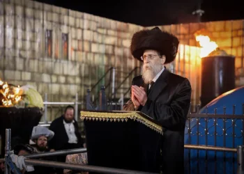מירון 2026: הילולת הרשב"י במתכונת מצומצמת עם הדלקות בציון (צילום: David Cohen/Flash90)