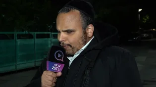 העיוור שהגיע למירון במסירות נפש וריגש את כולם
