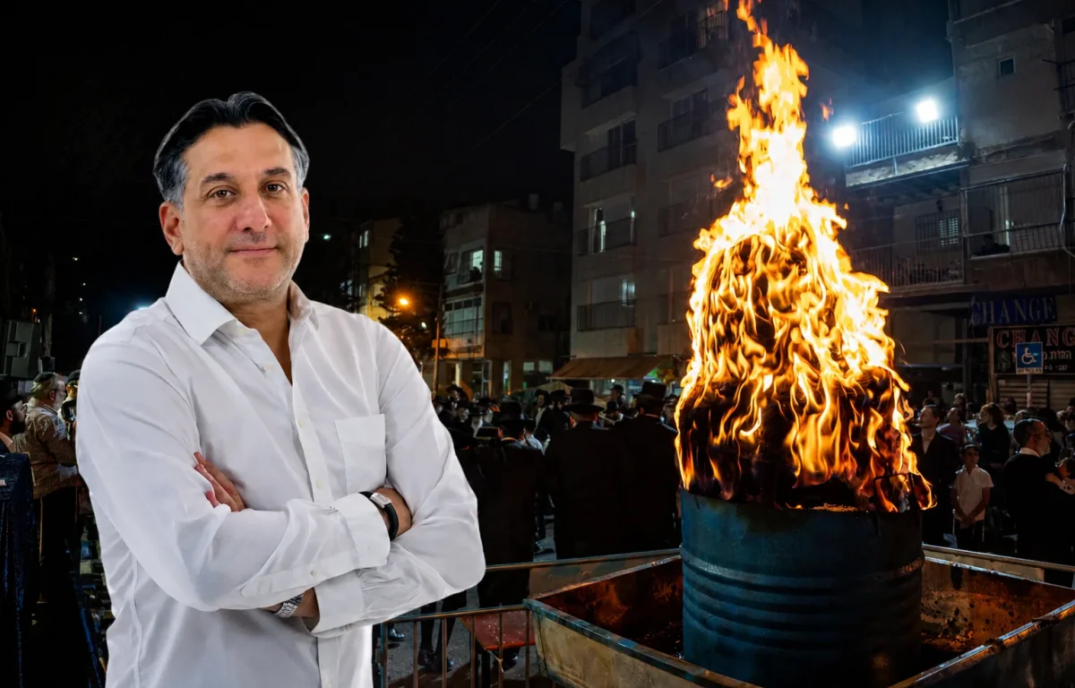 "האש האמיתית לא נכבית": המסר המרגש של חיים ישראל מל"ג בעומר