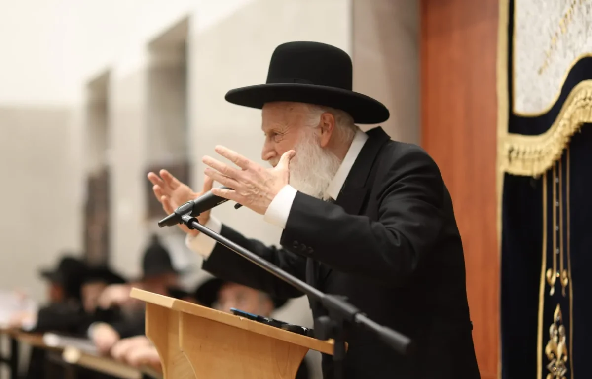 מעמד חיזוק בירושלים: הרב בצלאל קרא לבני התורה להתחזק מול הרדיפה