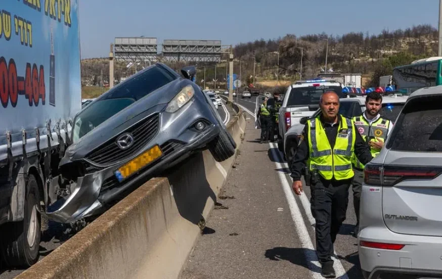 המהפך בכבישים: ירידה חדה במספר ההרוגים והנפגעים בתאונות המהפך בכבישים: ירידה חדה במספר ההרוגים והנפגעים בתאונות