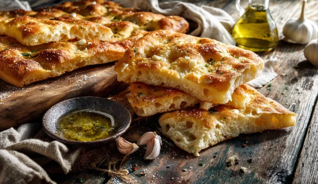 זה הסוד לפוקצ'ה רכה ומבריקה כמו במאפייה