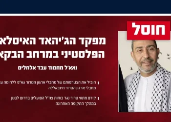צה"ל חיסל בכיר בג'יהאד האסלאמי בלבנון: "הוביל מתווי טרור נגד הכוחות"