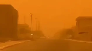 שמיים כתומים: סופת חול עצומה מכה בעיראק