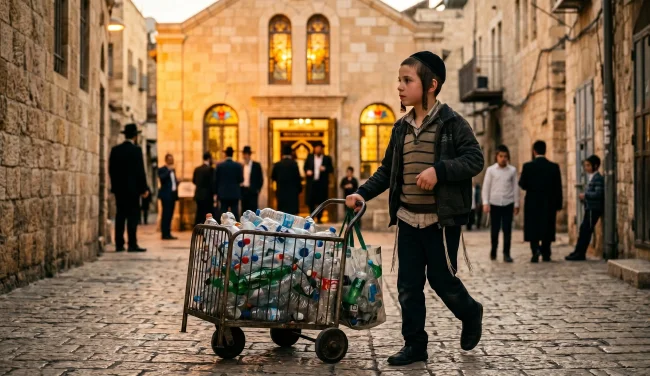 הילד שאסף בקבוקים והצליח לעשות את הבלתי ייאמן