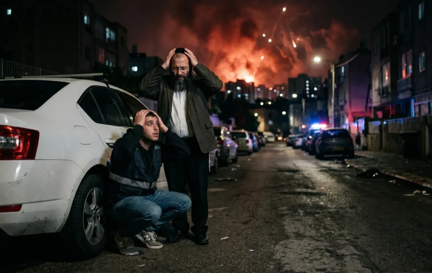 בתוך הפיצוצים והבהלה - משפט אחד החזיר לו את האמונה בתוך הפיצוצים והבהלה - משפט אחד החזיר לו את האמונה