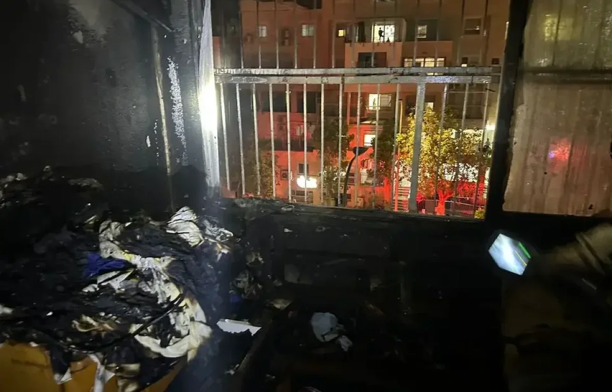 נס במודיעין עילית: שריפה פרצה סמוך לחדר הילדים וברגע האחרון המשפחה נמלטה